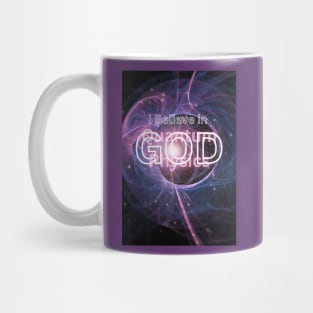 I Believe in GOD / Quantum Physics Mug